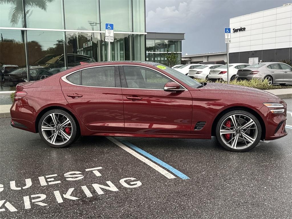 used 2024 Genesis G70 car, priced at $36,963