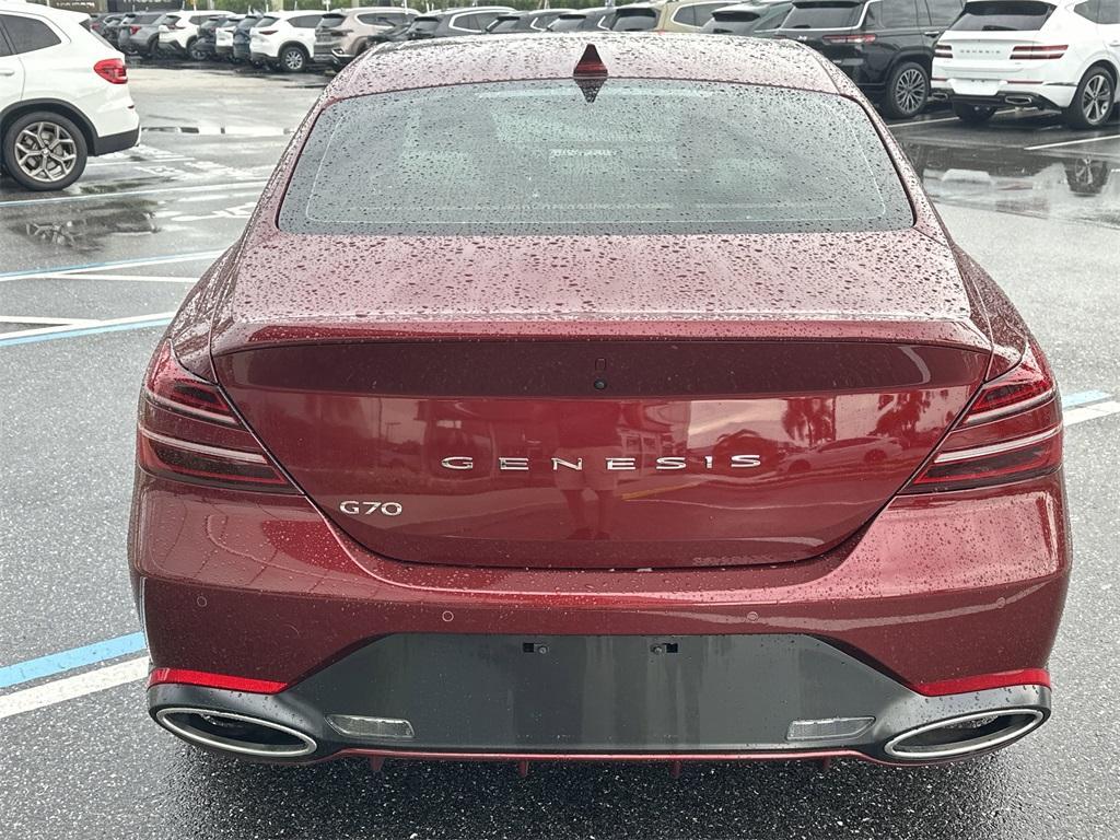 used 2024 Genesis G70 car, priced at $36,963