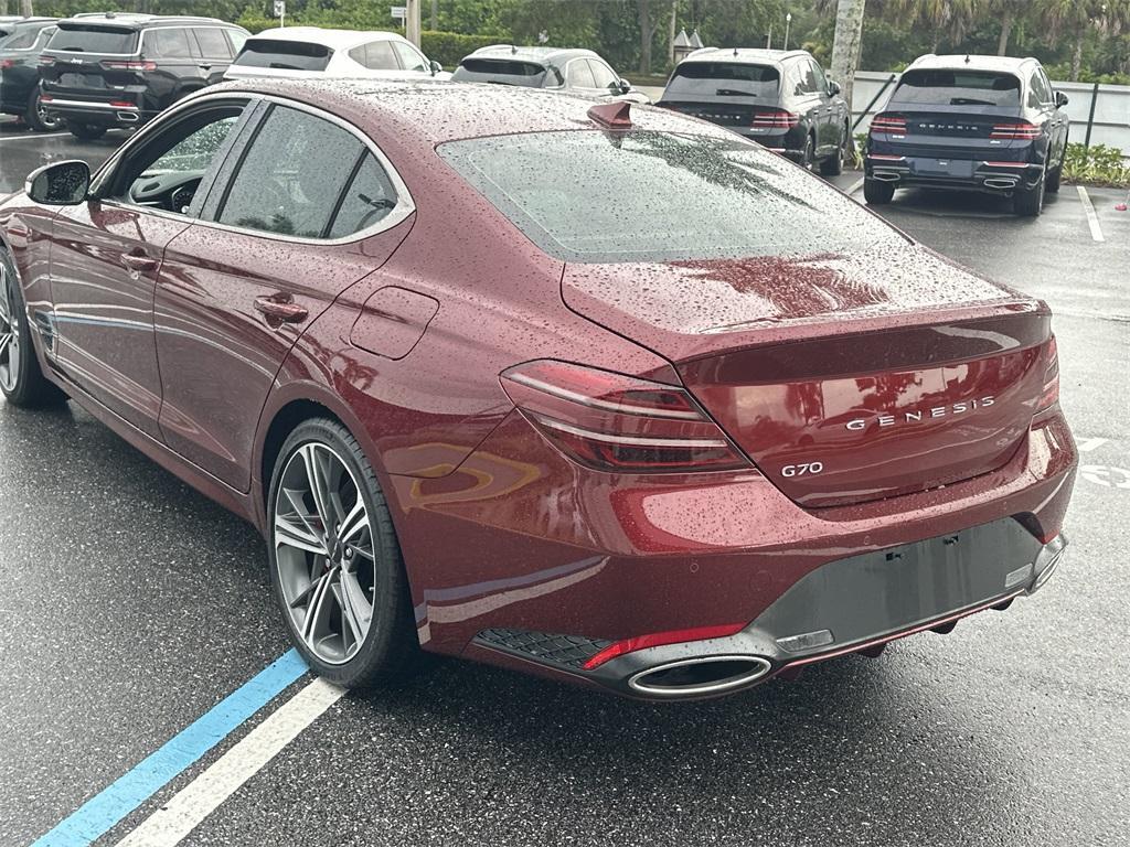 used 2024 Genesis G70 car, priced at $36,963
