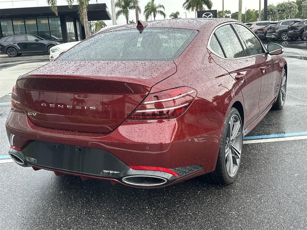 used 2024 Genesis G70 car, priced at $36,963