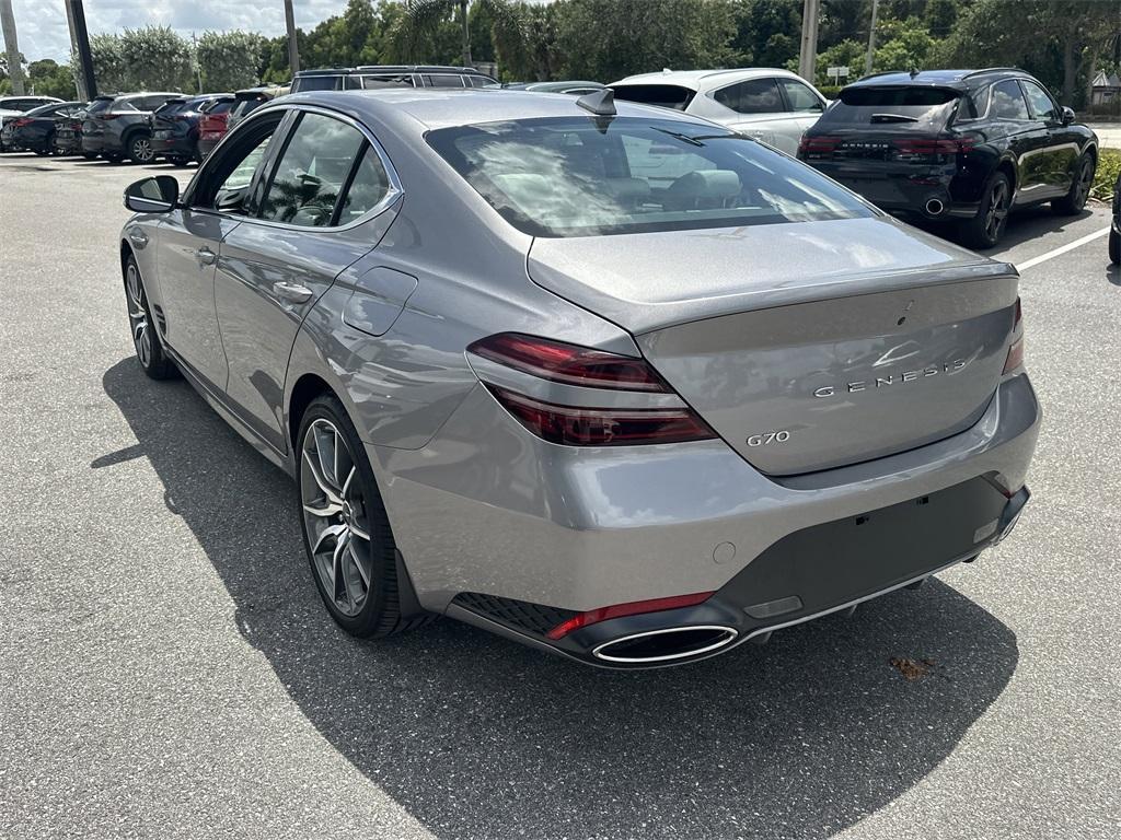 used 2025 Genesis G70 car, priced at $34,599