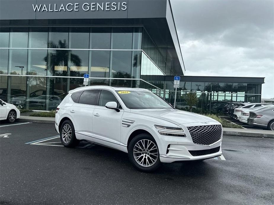 used 2021 Genesis GV80 car, priced at $34,555