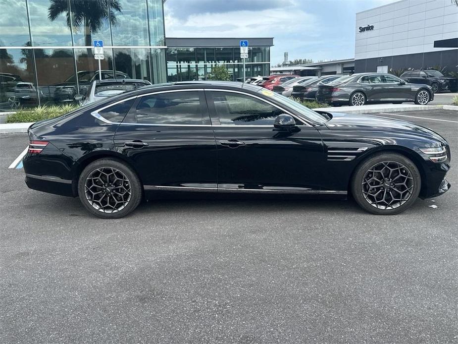 used 2021 Genesis G80 car, priced at $30,555