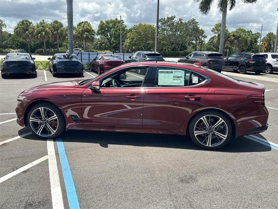 new 2024 Genesis G70 car, priced at $43,062