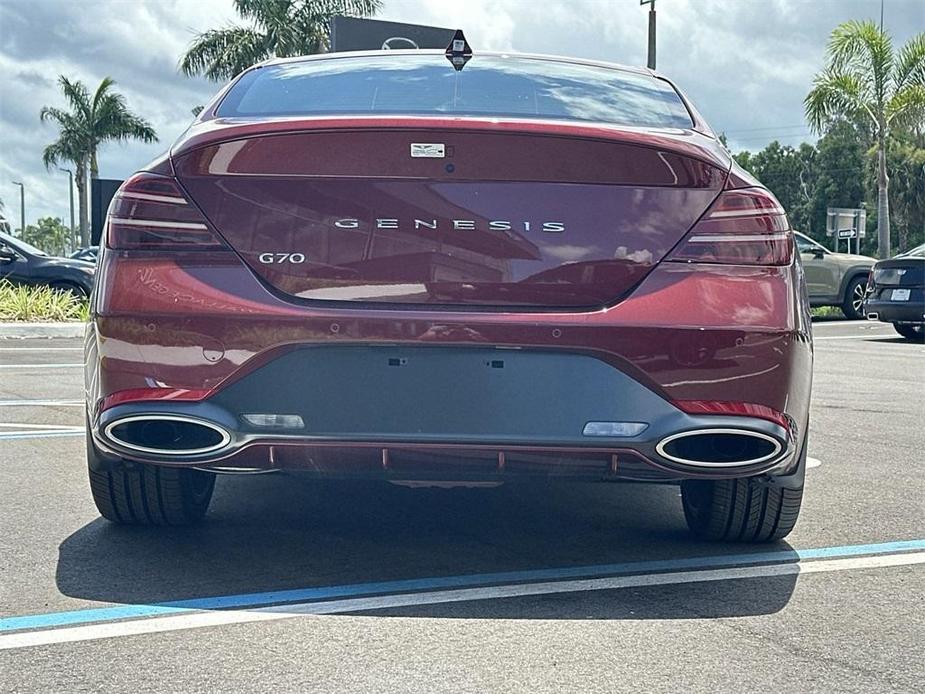 new 2024 Genesis G70 car, priced at $43,062