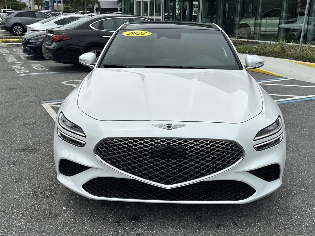 used 2022 Genesis G70 car, priced at $26,639