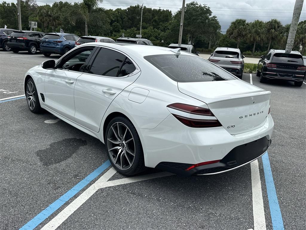 used 2022 Genesis G70 car, priced at $26,639