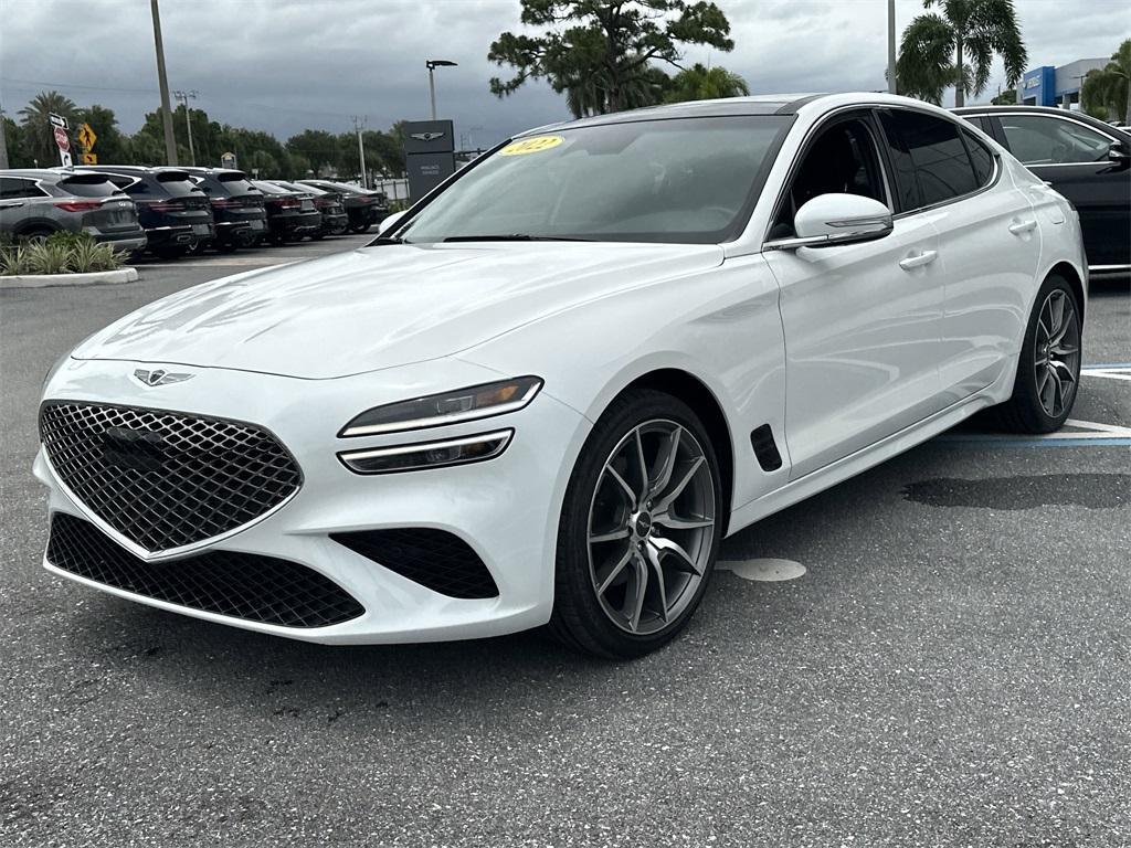 used 2022 Genesis G70 car, priced at $26,639