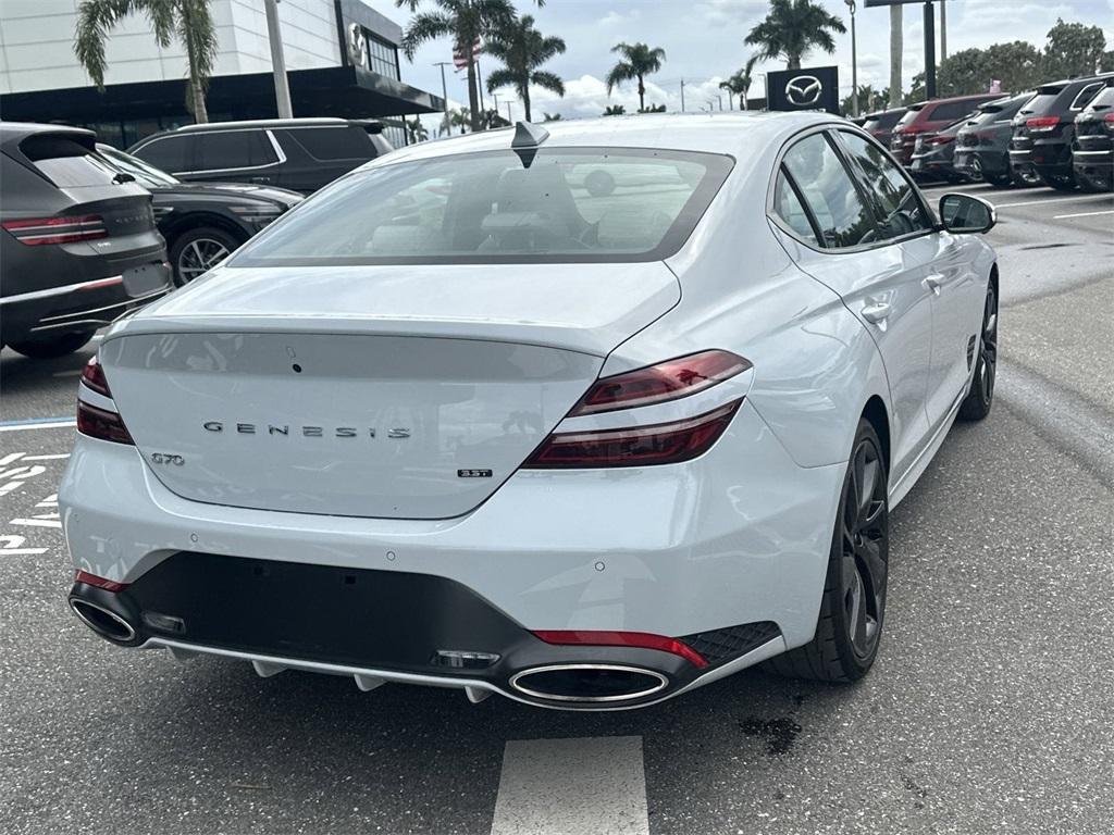 used 2022 Genesis G70 car, priced at $35,997