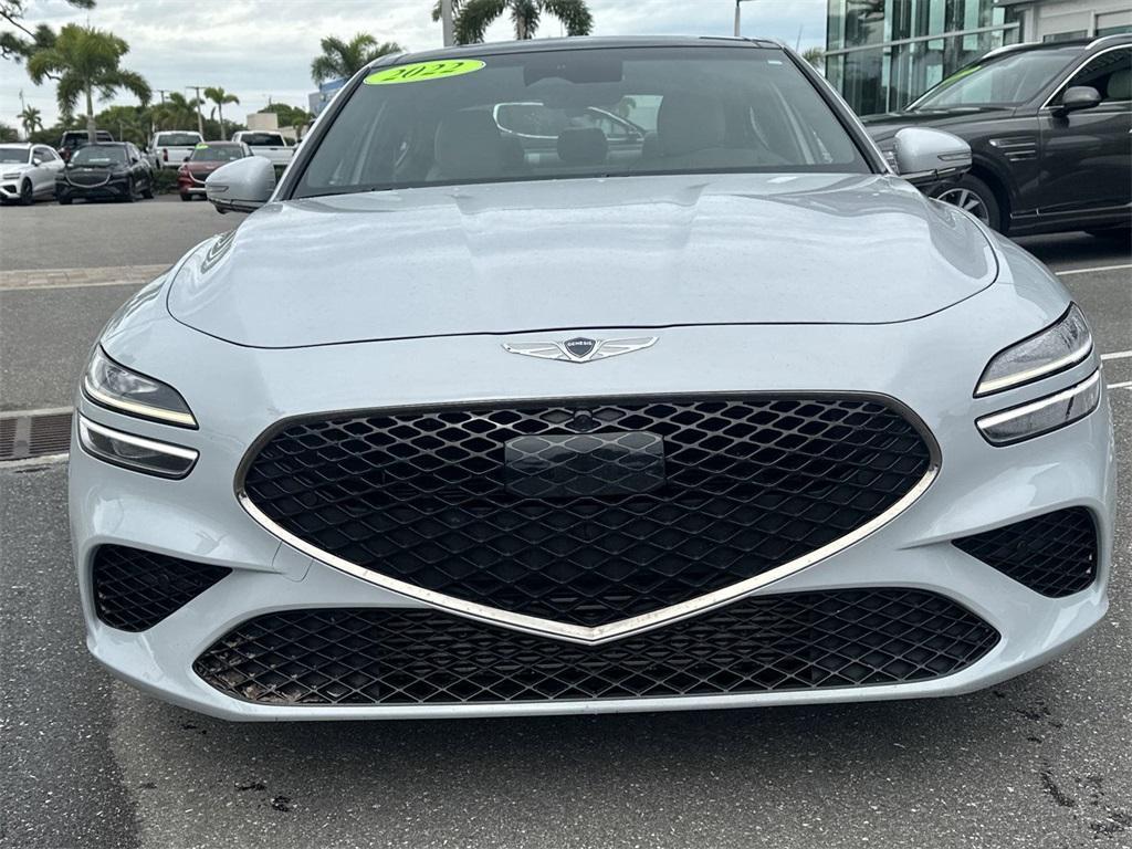 used 2022 Genesis G70 car, priced at $35,997