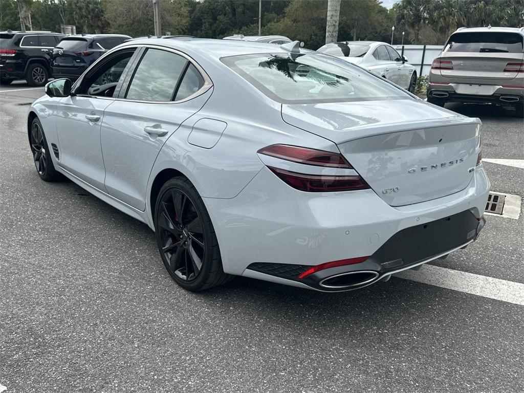 used 2022 Genesis G70 car, priced at $35,997