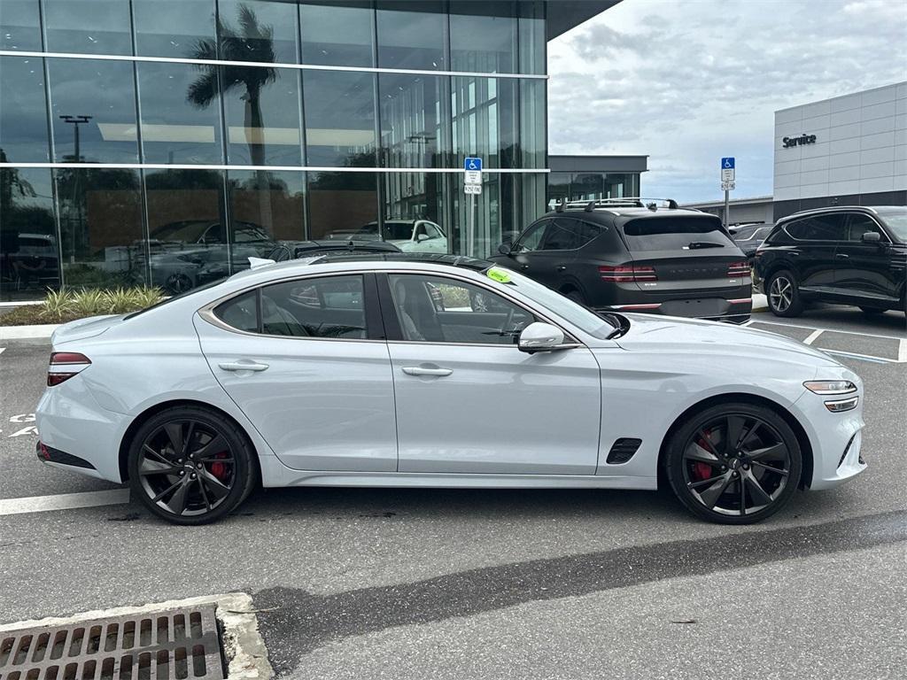 used 2022 Genesis G70 car, priced at $35,997