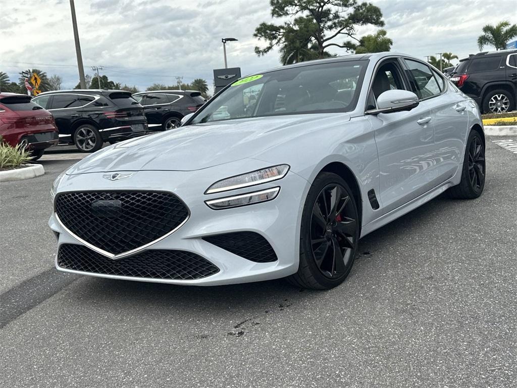 used 2022 Genesis G70 car, priced at $35,997