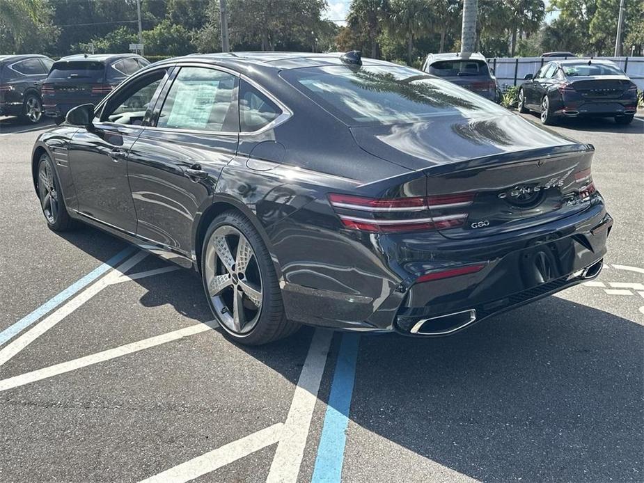 new 2025 Genesis G80 car, priced at $79,115