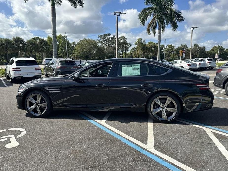 new 2025 Genesis G80 car, priced at $79,115