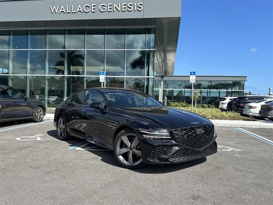 new 2025 Genesis G80 car, priced at $79,115