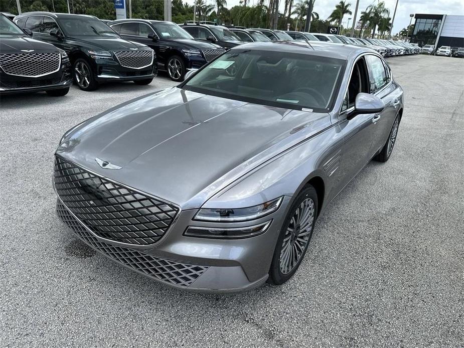 new 2023 Genesis Electrified G80 car, priced at $59,525