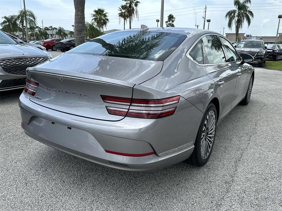 new 2023 Genesis Electrified G80 car, priced at $59,525