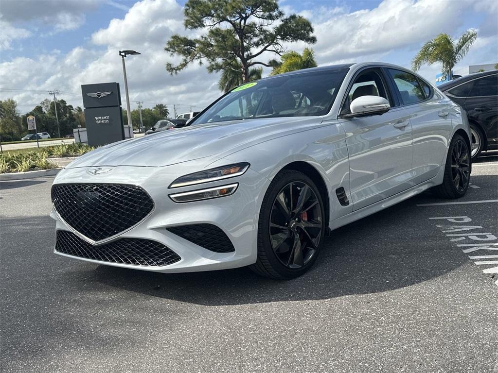 used 2022 Genesis G70 car, priced at $32,955