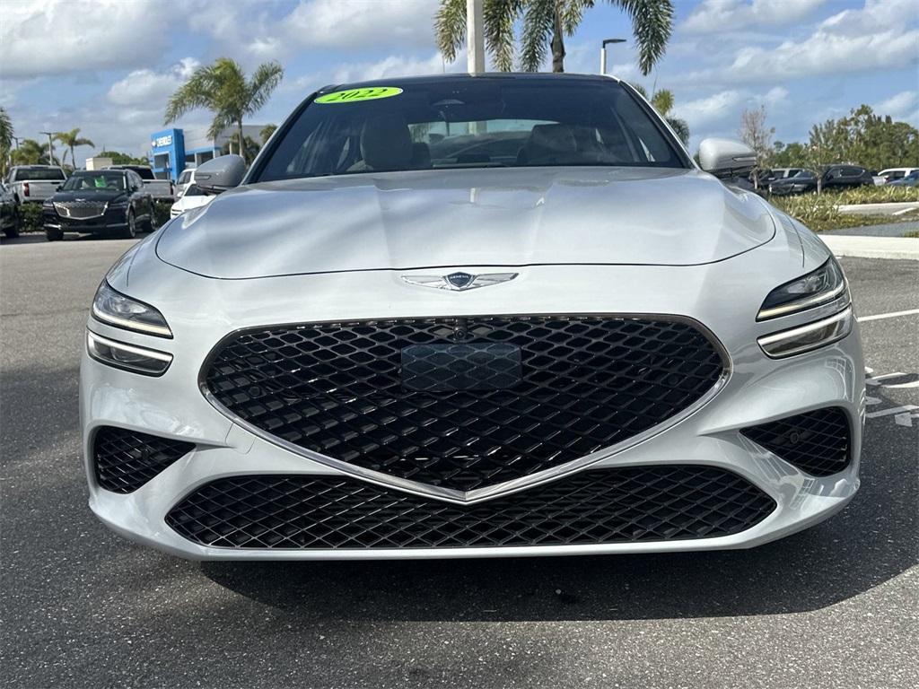 used 2022 Genesis G70 car, priced at $32,955