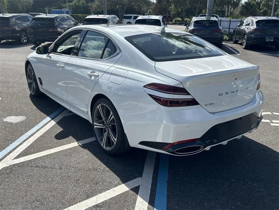 new 2025 Genesis G70 car, priced at $48,630