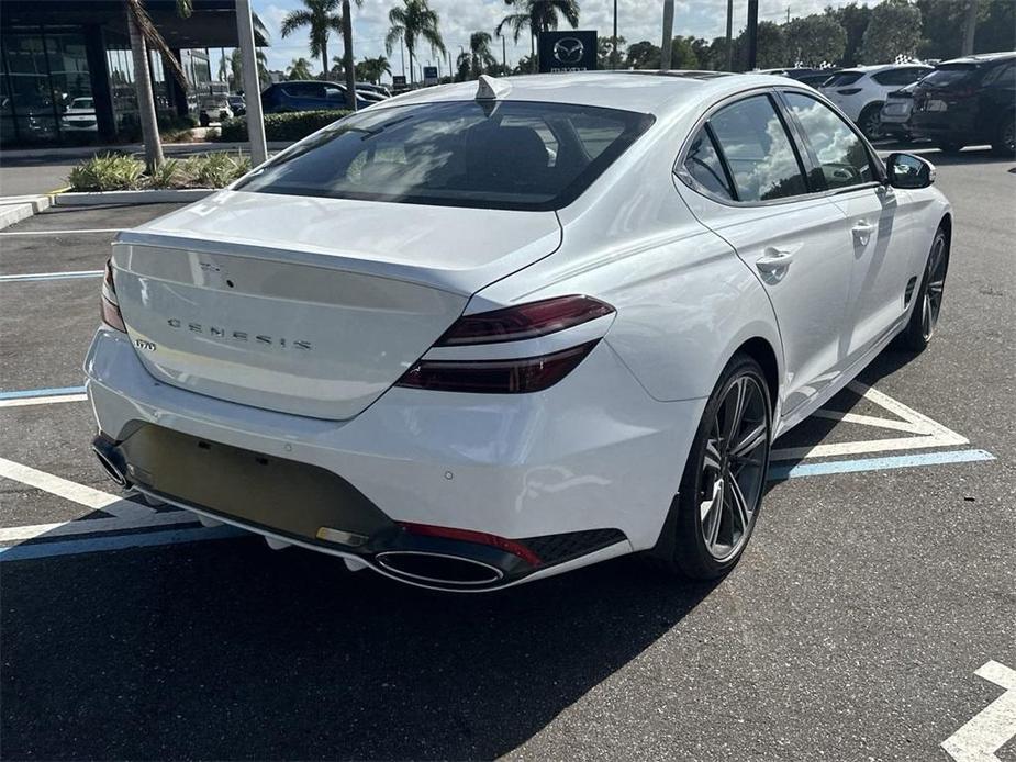 new 2025 Genesis G70 car, priced at $48,630