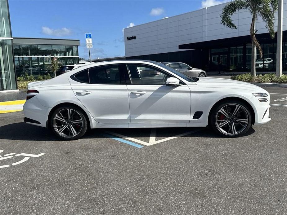 new 2025 Genesis G70 car, priced at $48,630