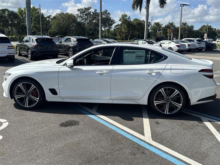 new 2025 Genesis G70 car, priced at $48,630