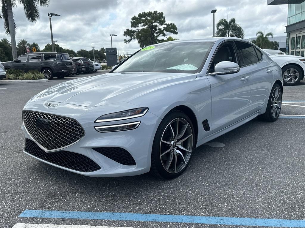 used 2023 Genesis G70 car, priced at $27,995