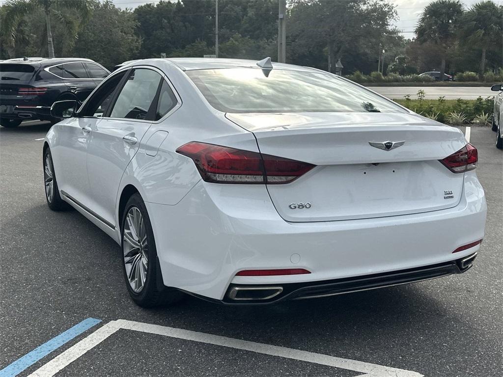 used 2019 Genesis G80 car, priced at $22,527