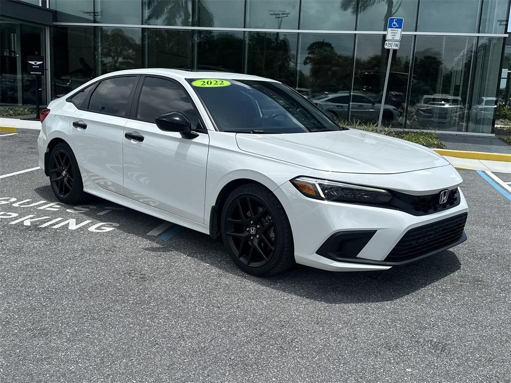used 2022 Honda Civic Si car, priced at $25,963