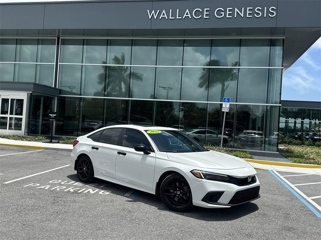used 2022 Honda Civic Si car, priced at $27,995