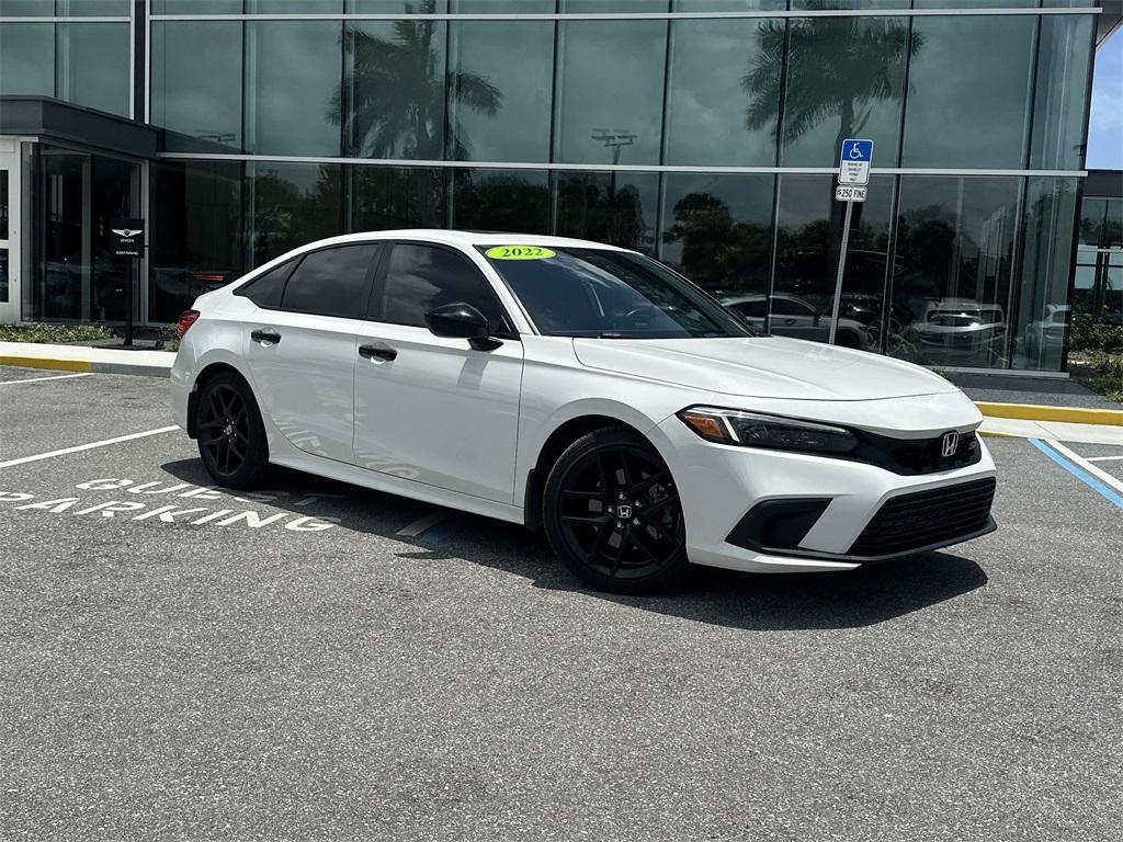 used 2022 Honda Civic Si car, priced at $25,963