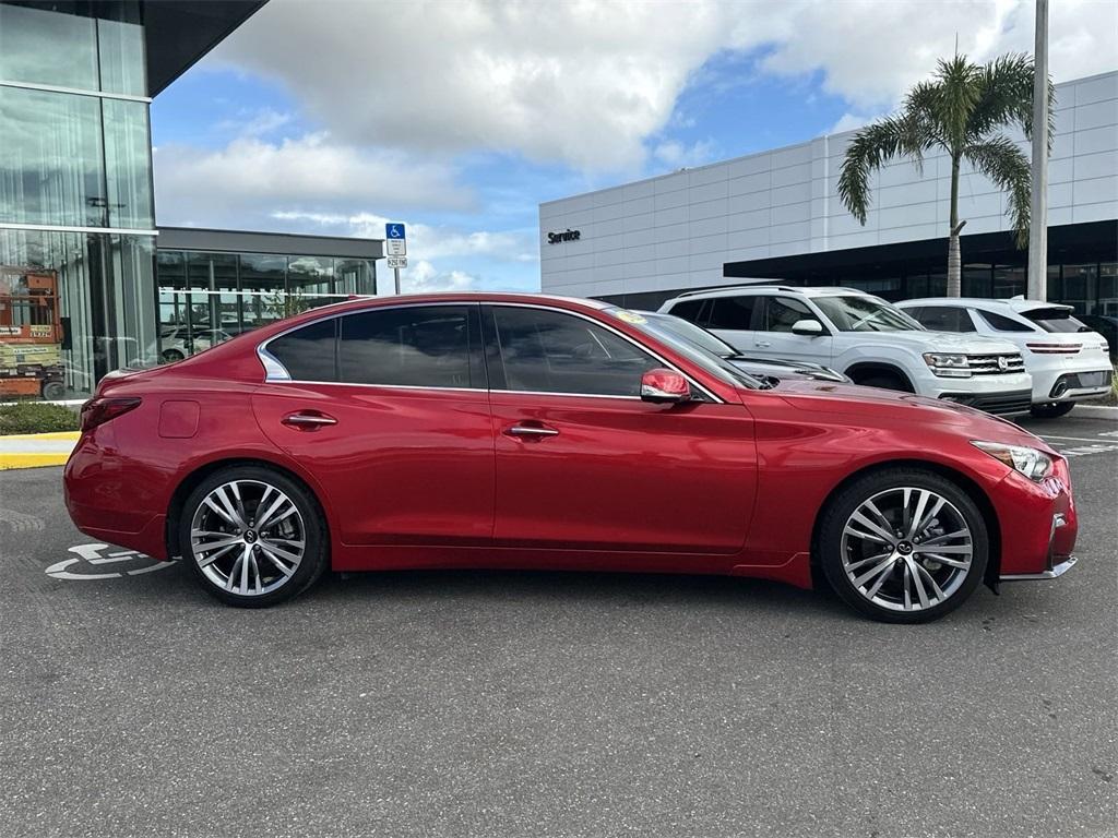 used 2022 INFINITI Q50 car, priced at $32,714