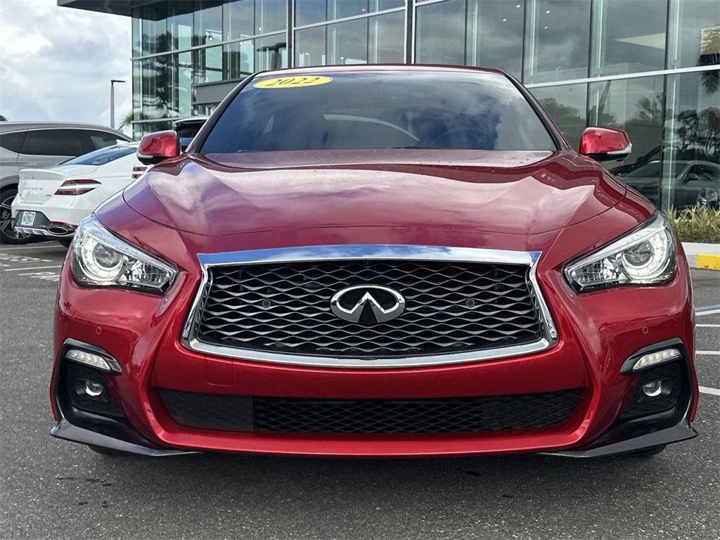 used 2022 INFINITI Q50 car, priced at $32,714