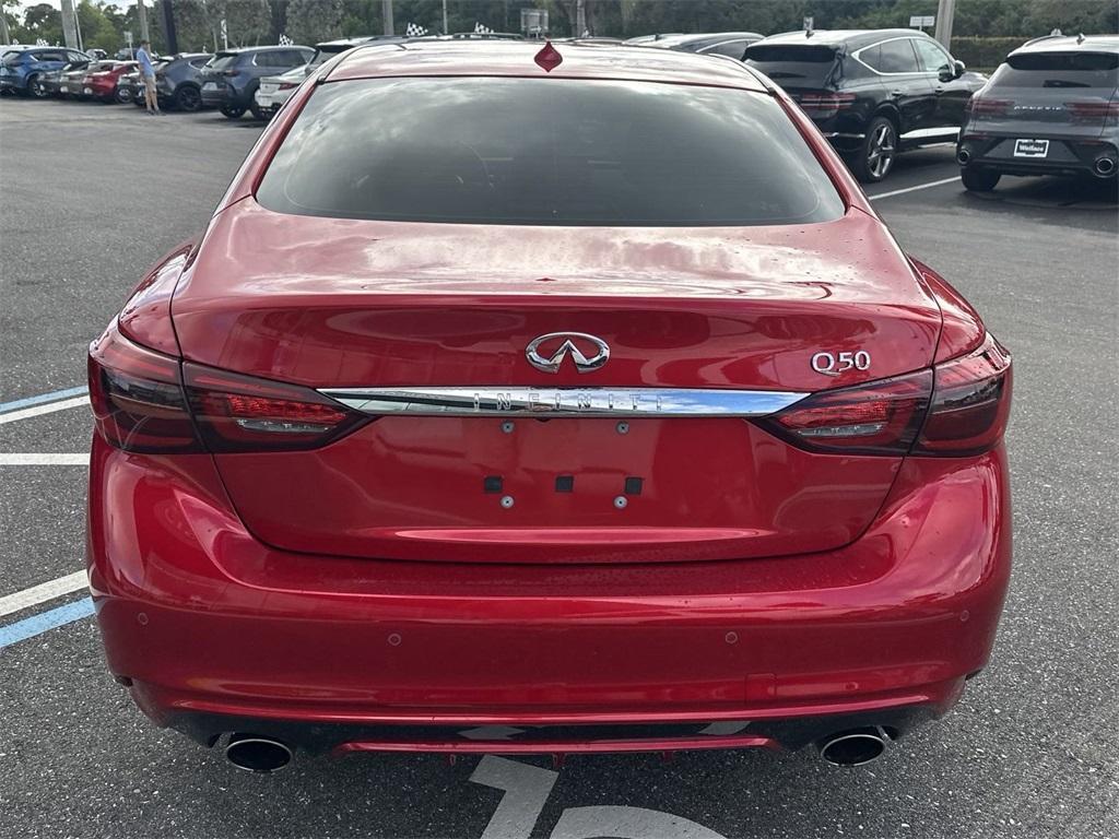 used 2022 INFINITI Q50 car, priced at $32,714