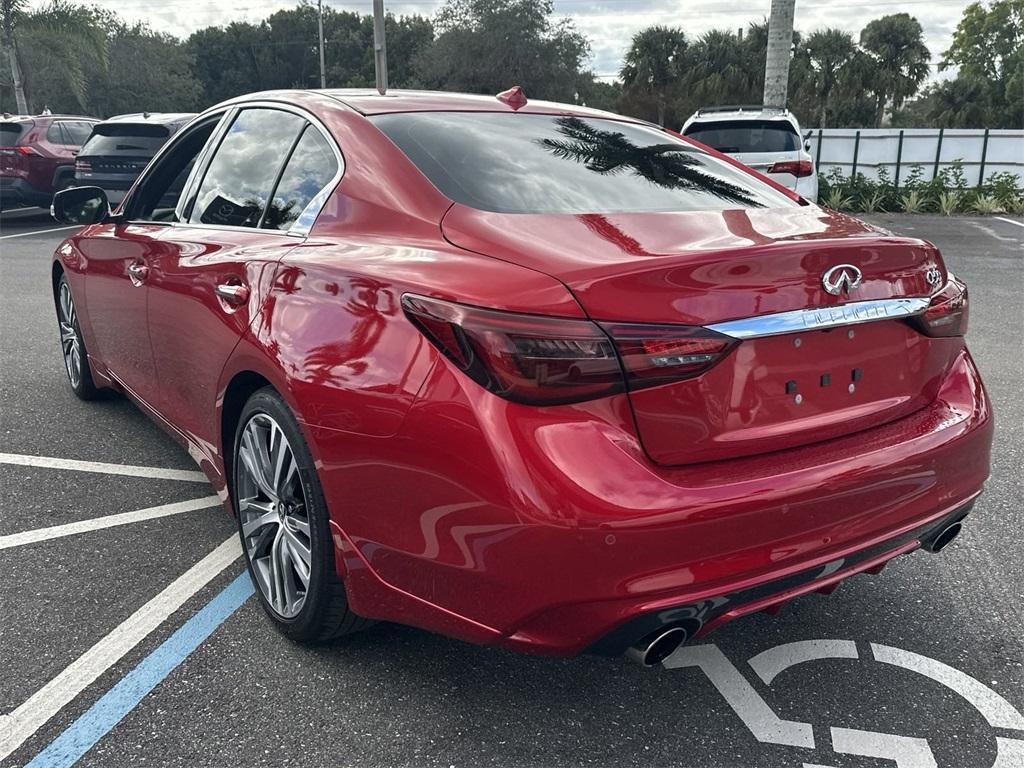 used 2022 INFINITI Q50 car, priced at $32,714