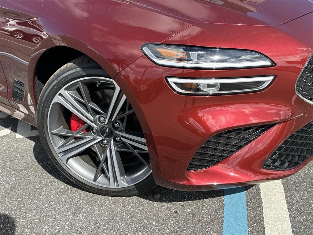 new 2025 Genesis G70 car, priced at $59,450