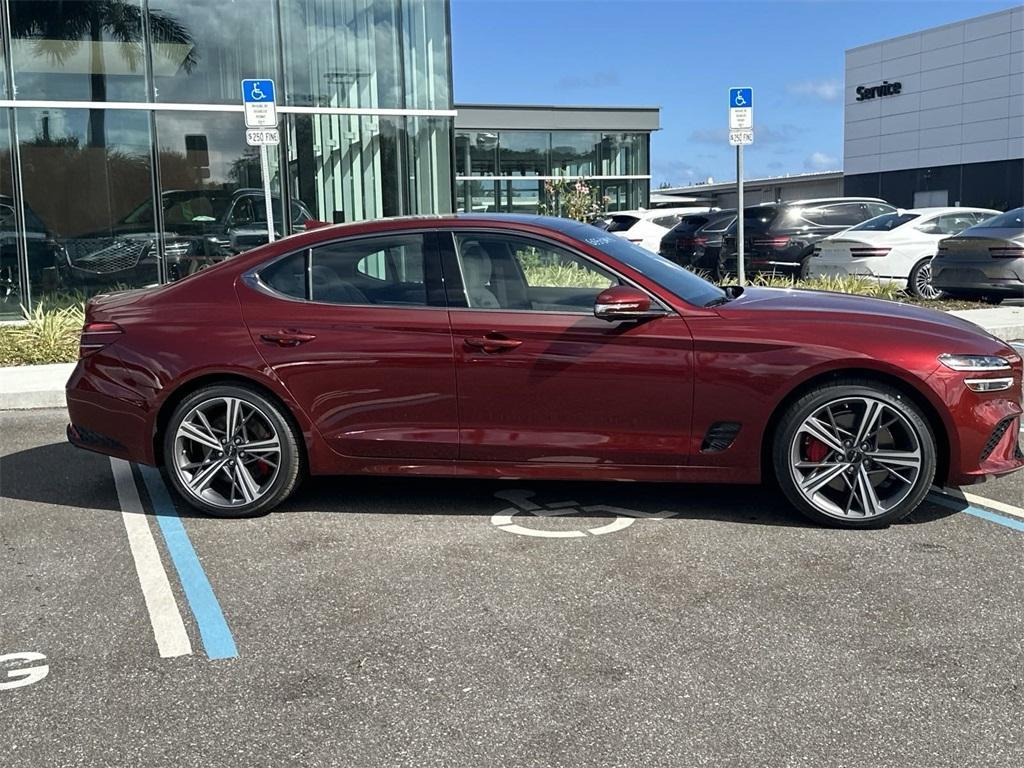 new 2025 Genesis G70 car, priced at $59,450