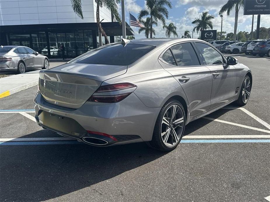 new 2024 Genesis G70 car, priced at $43,746