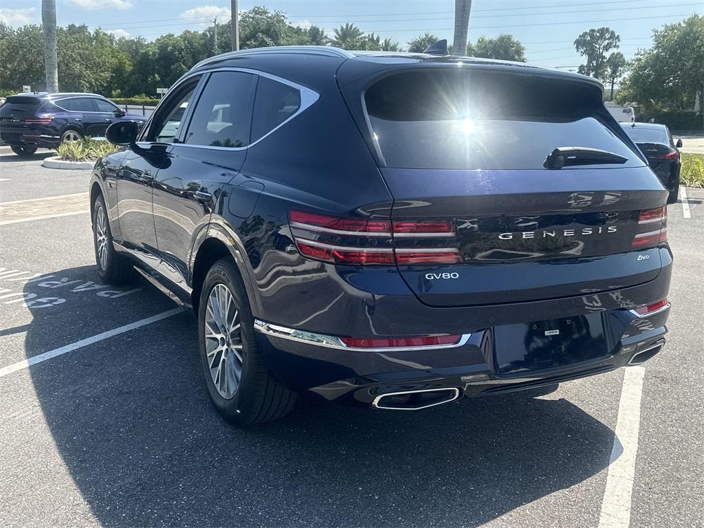used 2024 Genesis GV80 car, priced at $44,963