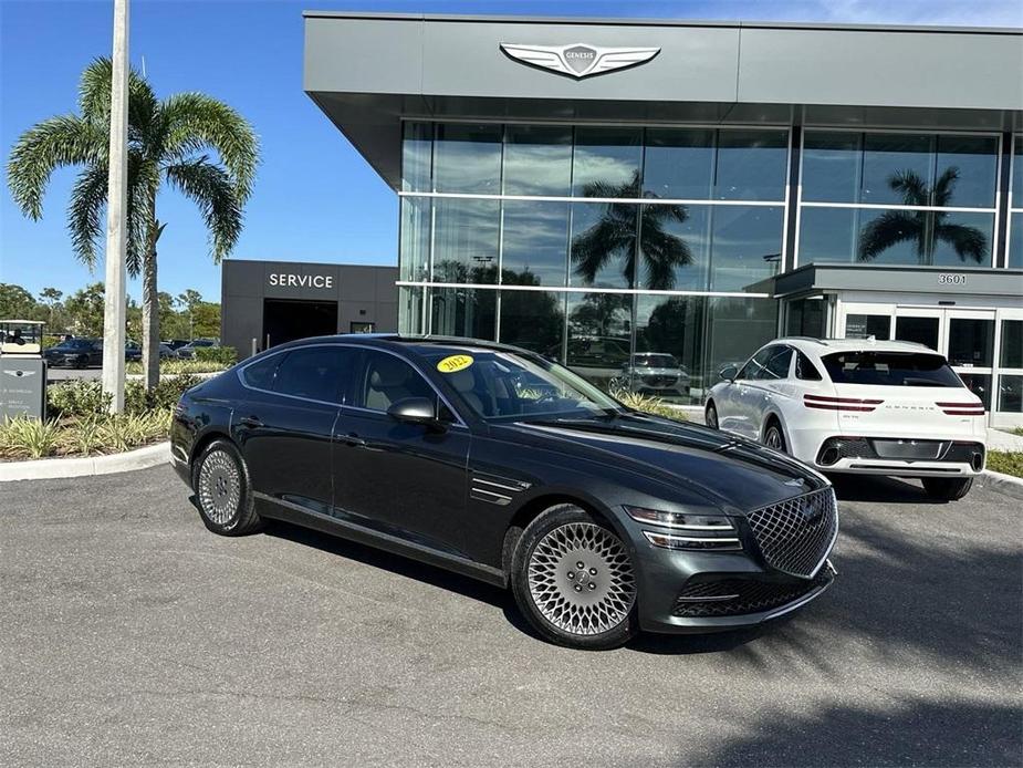 used 2022 Genesis G80 car, priced at $35,995