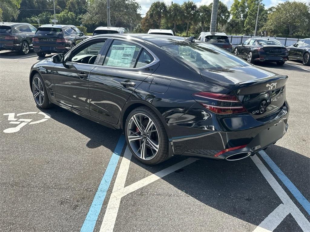 new 2025 Genesis G70 car, priced at $48,630