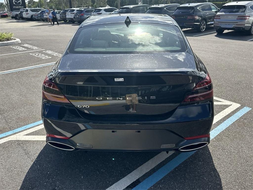 new 2025 Genesis G70 car, priced at $48,630