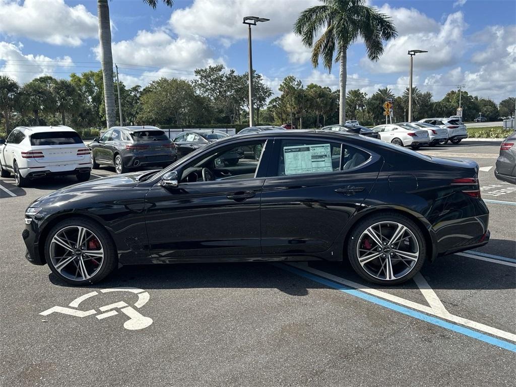 new 2025 Genesis G70 car, priced at $48,630