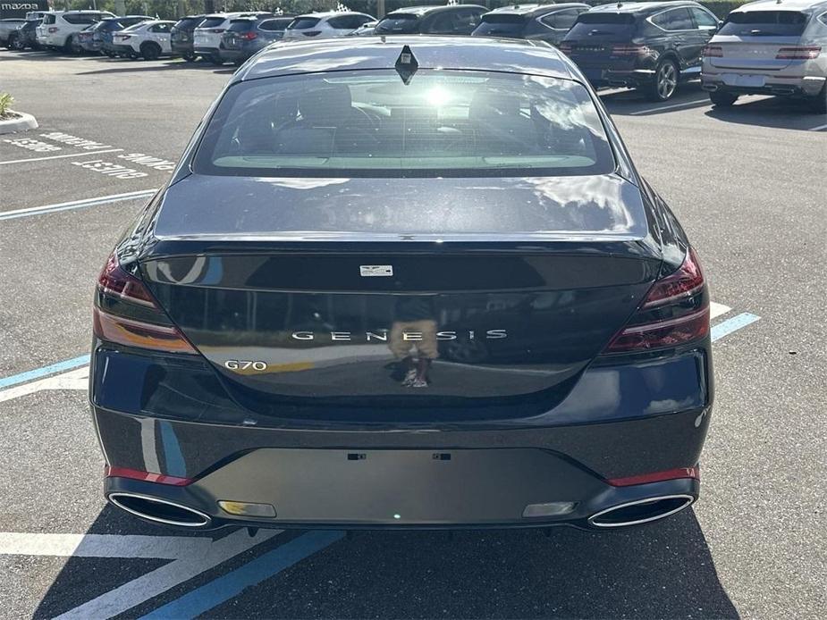 new 2025 Genesis G70 car, priced at $48,545