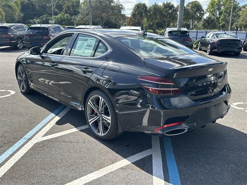 new 2025 Genesis G70 car, priced at $48,545