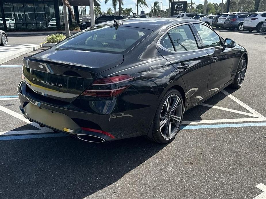 new 2025 Genesis G70 car, priced at $48,545