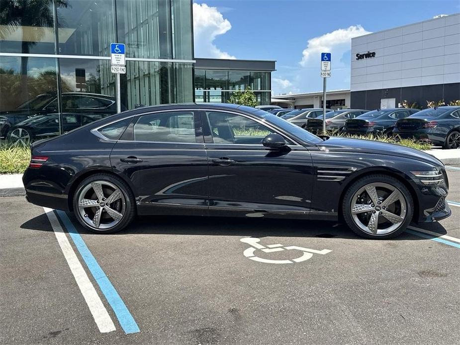 new 2024 Genesis G80 car, priced at $75,290