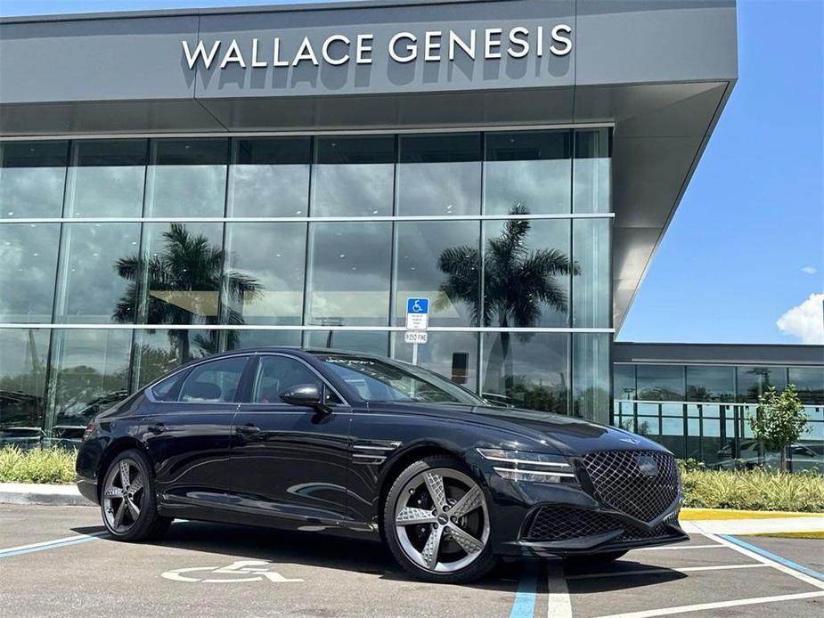 new 2024 Genesis G80 car, priced at $75,290